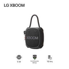 LG - Parlante Xboom XG2T Negro IP67