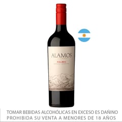 ALAMO - Vino Malbec s 13.5° 750 mL