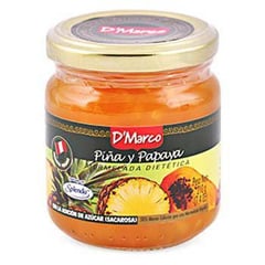 D'MARCO - Mermelada Dietética de Piña y Papaya DMarco 210 g
