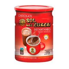 SOL DEL CUSCO - Chocolate Instántaneo 220 g