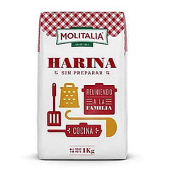 MOLITALIA - Harina sin Preparar 1 kg