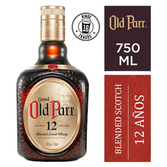 OLD PARR - Blended Scotch Whisky 12 años 750 mL
