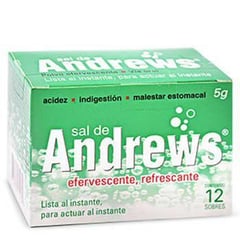 SAL DE ANDREWS - Efervescente 12 Unidades