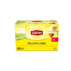 LIPTON - Té Negro Yellow Label 20 Filtrantes