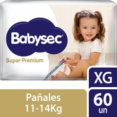 undefined - Pañal Babysec Super Premium XG 60 und