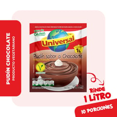 UNIVERSAL - Pudín Sabor a Chocolate Universal 100 g