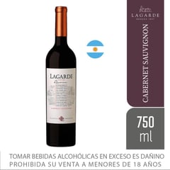 LAGARDE - Vino Cabernet Sauvignon 750 mL