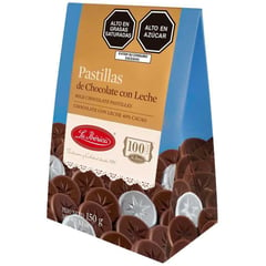 LA IBERICA - Pastillas de Chocolate de Leche La Ibérica 150 g
