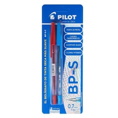 PILOT - Lapicero Pilot Azul y Rojo