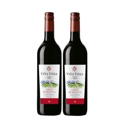 VINA VIEJA - Vino Borgoña Viña Vieja Pack 2 Unidades 750 mL