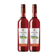 VINA VIEJA - Vino Rosé Viña Vieja 11° Pack 2 Unidades 750 mL