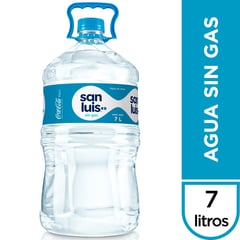 SAN LUIS - Agua Mineral sin gas 7 L