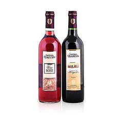 SANTIAGO QUEIROLO - Vino Borgoña + Vino Rosé Santiago Queirolo Pack 2 Unidades 750 mL