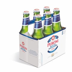 Peroni - Cerveza Nastro Azzurro Pack 6 Unidades 330 mL