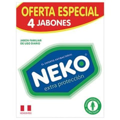 NEKO - Jabón Extraproteccion 4 Unidades