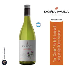 DOÑA PAULA - Vino Blanco Los Cardos Chardonnay 14° 750 mL