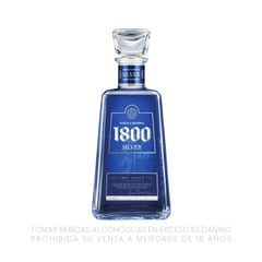 1800 - Tequila Silver Agave 100% 750 mL