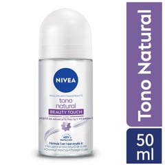 NIVEA - Desodorante Roll On Aclarado Natural Beauty Touch 50 mL