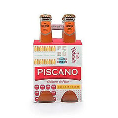 PISCANO - Naranja Pack 4 Unidades 355 mL