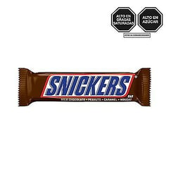 SNICKERS - Barra de Chocolate 52 g
