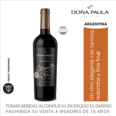 DOÑA PAULA - Vino Tinto Black Edition 750 mL