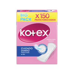KOTEX - Protector Cuidado Diario de 150 unidades
