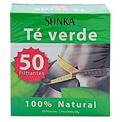 SUNKA - Infusión de Té Verde 50 Filtrantes
