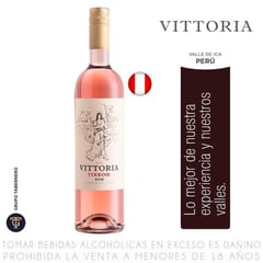 VITTORIA - Vino Rosé Perú 750 mL