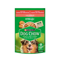 DOG CHOW - Alimento húmedo para perros Dog Chow Adultos todos los tamaños con Pollo 100 gr