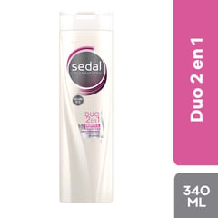 SEDAL - Shampoo Dúo 2 en 1 Sedal 340 mL