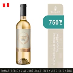TACAMA - Vino blanco de blancos Sauvignon 750 mL