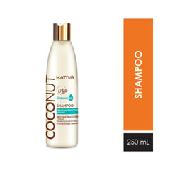 KATIVA - Shampoo con Aceite de Coco Orgánico Kativa 250 mL