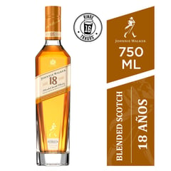 JOHNNIE WALKER - Whisky 18 Años Botella 750 mL