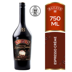 BAILEYS - Crema de Licor Baileys Espresso Creme Botella 750 mL