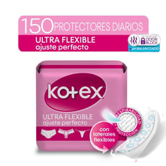 KOTEX - Protector Diario Ultraflexibles 150 unidades