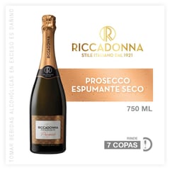 RICCADONNA - Espumante Prosecco 750 mL