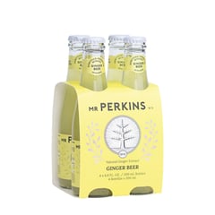 MR PERKINS - Fourpack Ginger Beer 200mL