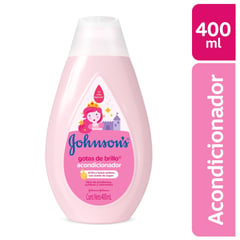 JOHNSONS - Acondicionador Gotas De Brillo Baby 400 ml