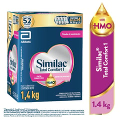 SIMILAC - Total Comfort 1con mezcla de 5 HMO 1400 g
