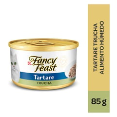 FANCY FEAST - Alimento húmedo para Gatos Fancy Feast Copos de trucha en lata de 85  gr 
