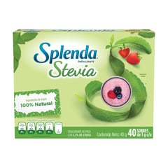 SPLENDA - Stevia x 40 sobres