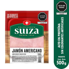 SUIZA - JAMON AMERICANO X 500 GR
