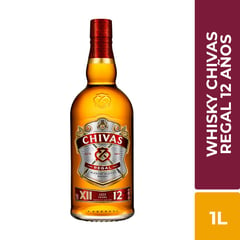 CHIVAS REGAL - Whisky 12 años 1L