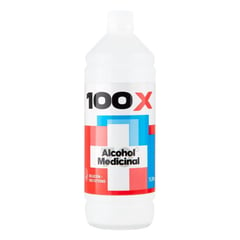 100X - ALCOHOL MEDICINAL 70 X 1 LITRO
