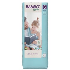 BAMBO NATURE - Tall Pack Pañales Talla 6 XXL 40 Unidades