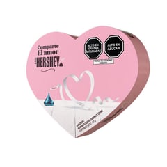KISSES - Kisses de chocolate en corazón Cookies 'n' Creme 102 g