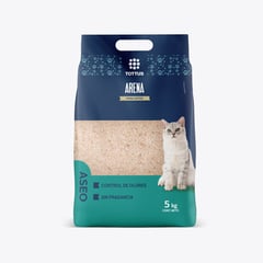 TOTTUS - Arena para gatos sin perfume de 5 kg