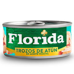 FLORIDA - Trozos Atún en Aceite Vegetal y Sal 140g