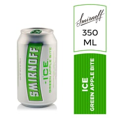 SMIRNOFF - Vodka Ice Green Apple Lata 350 mL
