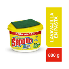 SAPOLIO - Lavavajilla Limón en crema